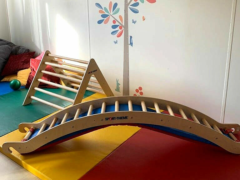 Ein Kinderspielzimmer. 