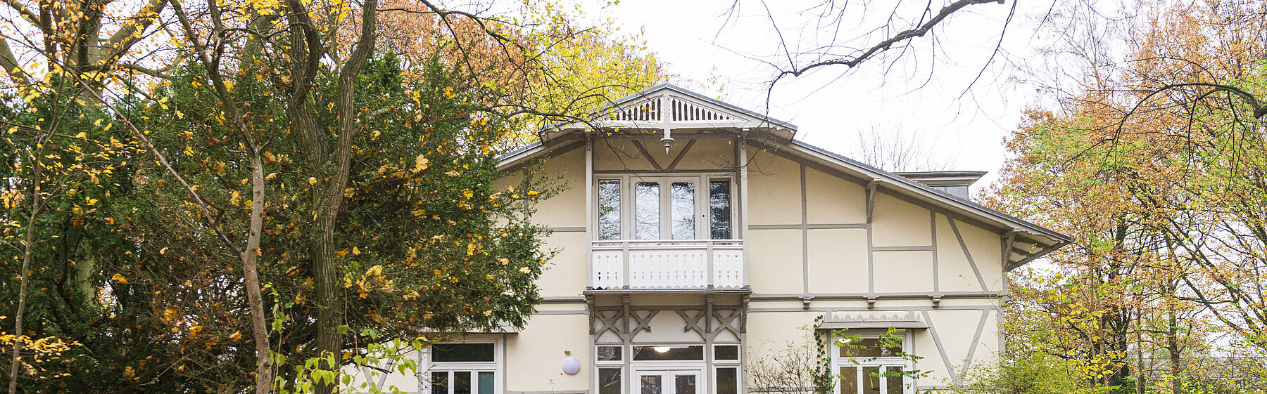 Fassade der Fett'schen Villa in Hamburg